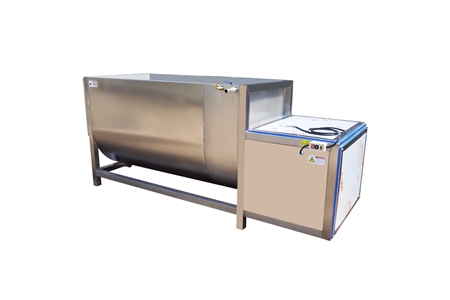 U-shaped horizontal mixer